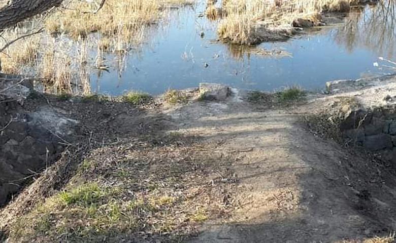 Дослідники показали мостовий перехід через річку Мокрий Кагарлик сторічної давнини
