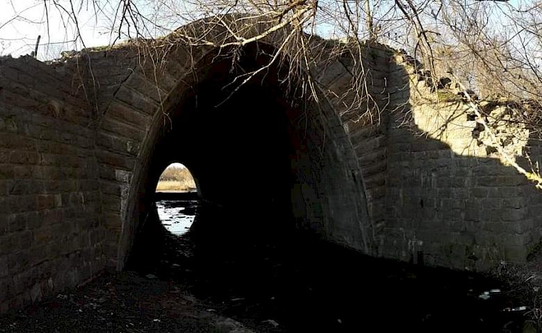 Дослідники показали мостовий перехід через річку Мокрий Кагарлик сторічної давнини