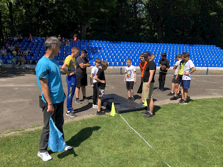 Відбулися змагання відкритої першості Кагарлицької міської ради з багатоборства