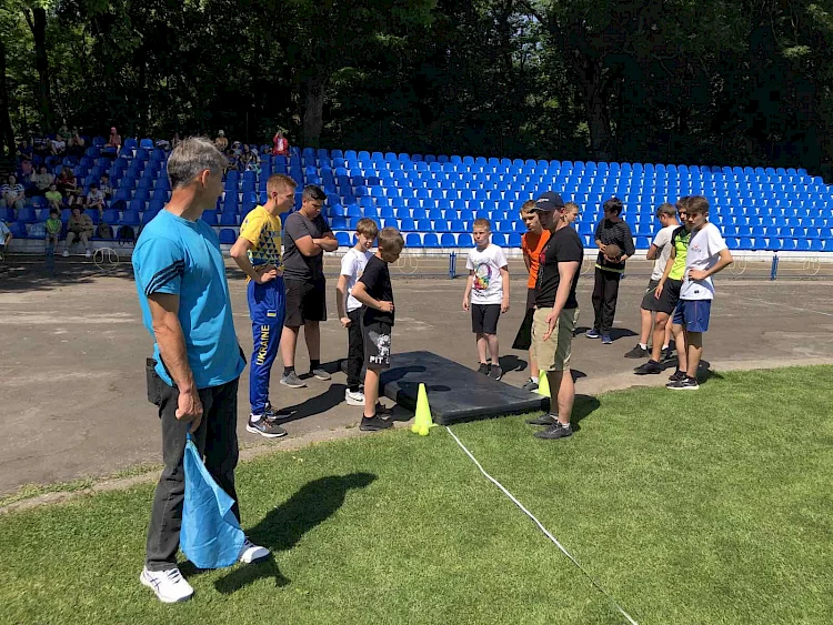 Відбулися змагання відкритої першості Кагарлицької міської ради з багатоборства
