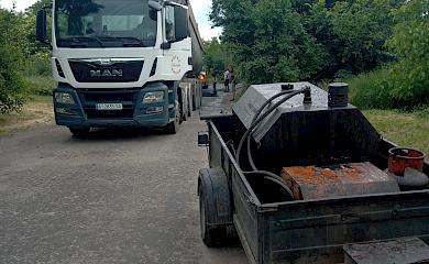 Дорого, але потрібно: в Кагарлицькій тергромаді тривають ремонти доріг