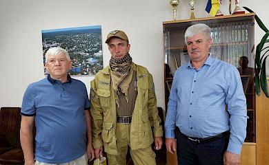 У Богуславі нагородили бійця, котрий повернувся захищати Україну з Ірландії