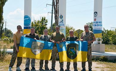 Добровольці Миронівського ДФТГ повернулися з Херсону