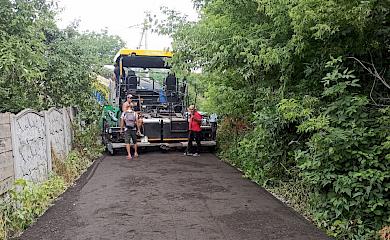 В Украинской громаде продолжается текущий ремонт дорог: где именно