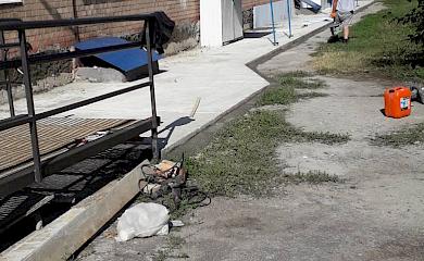 Триває благоустрій території Кагарлицької багатопрофільної лікарні