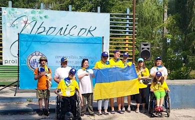 На Обухівщині відбувся фестиваль рибної ловлі серед дітей з порушенням опорно-рухового апарату