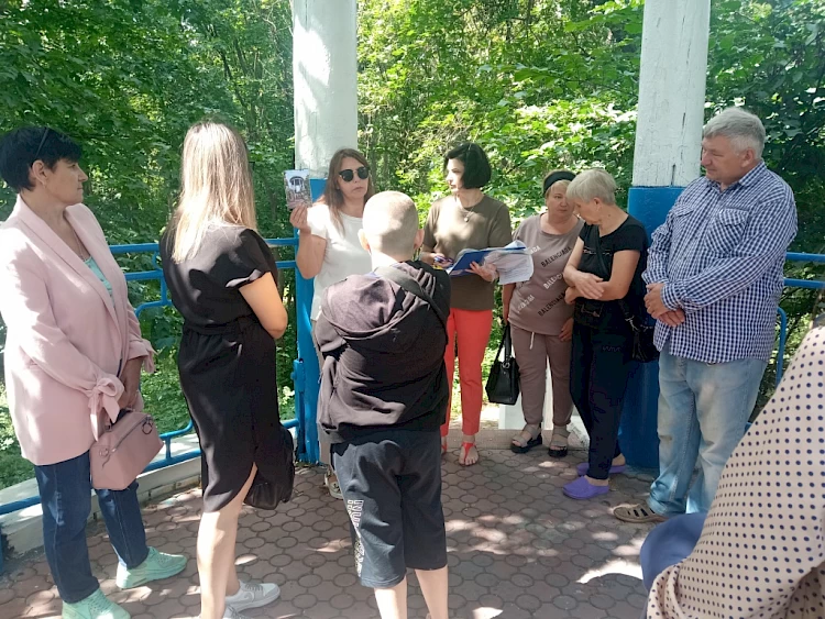 У Кагарлику протестували екскурсію "зеленою перлиною" міста