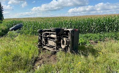 Смертельна ДТП сталася на Обухівщині:  авто перекинулися - загинули 3 чоловіка