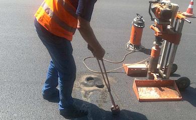 В Кагарлыке надзор за дорожными работами и расходами на них осуществляет независимая экспертная организация