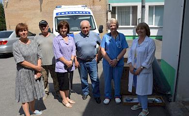 Мироновская больница получила новый аппарат для искусственной вентиляции легких