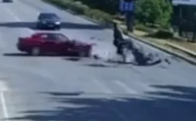 Мотоциклист, который убил пешехода в Обухове, будет под стражей