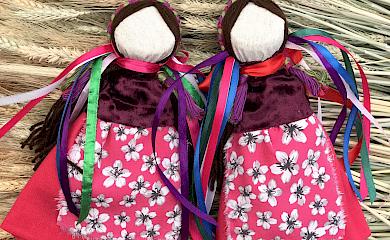 Кукольница из Черкасской области воссоздала легендарную мотанку из Обуховщины