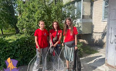 Зоозащитники забрали и госпитализировали раненую чайку в Украинке