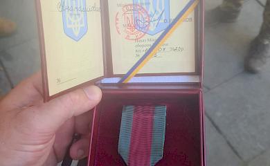 Резніков нагородив суддю з Обухівського тербату медаллю