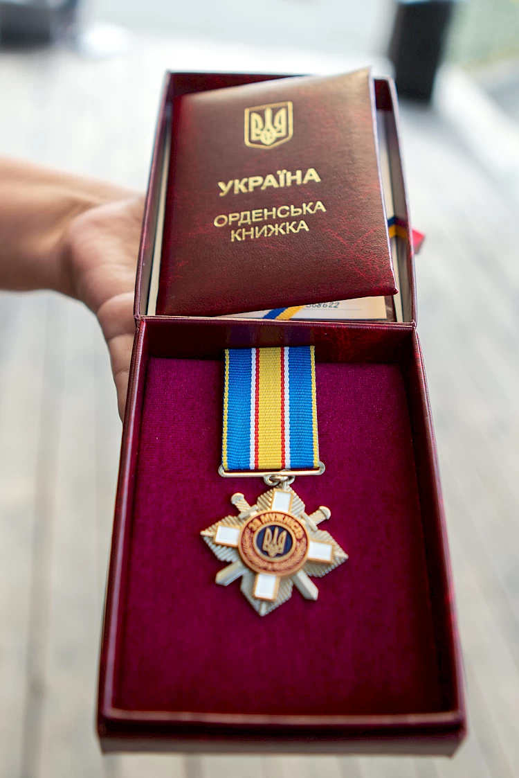 Загиблого бійця з Лісників посмертно нагородили "Орденом за мужність"
