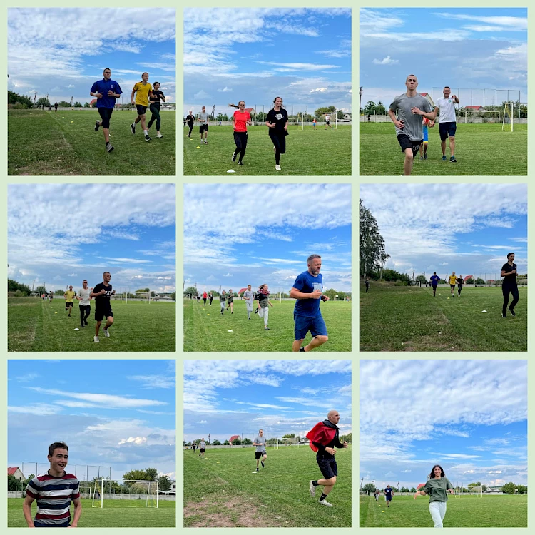 В селе возле Обухова состоялся благотворительный забег: почтили память погибших бойцов