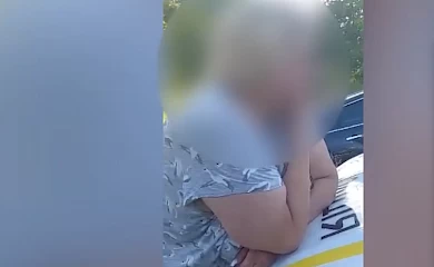 В Обухові п'яна водійка заїхала на дитячий майданчик: є версія, що не вперше