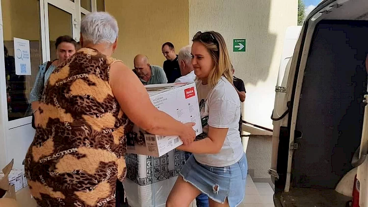 Обухівщина отримала допомогу від Познанського повіту у Польщі