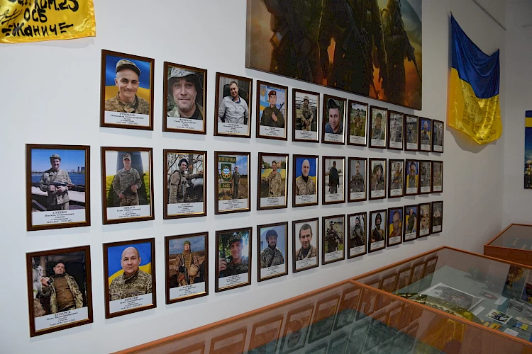 В Миронівському музеї експонують уламки ракети, знайдені в громаді