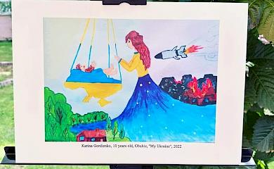 Юну обухівську художницю відзначено за участь у міжнародній виставці