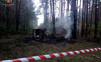 На Вишгородщині автомобіль наїхав на міну, водій загинув