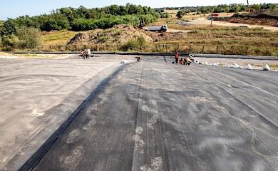 Полигон ТБО №5 в Подгорцах: работы отложены на год из-за войны и подорожания материалов