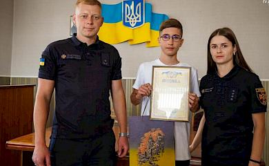 13-річний хлопчик з Василькова запобіг пожежі в магазині