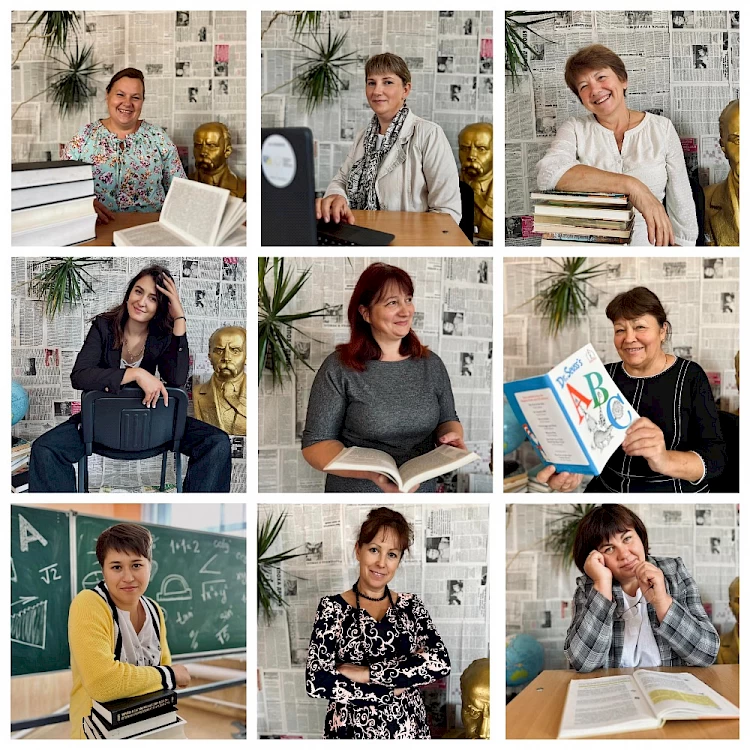 Выпускники Германовского лицея креативно поздравили учителей с Днем работников образования