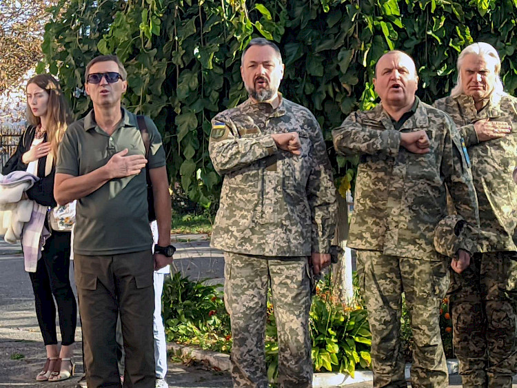 У Феодосіївській громаді вшанували пам'ять Героїв, які загинули у війні з московією
