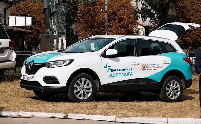 На Белоцерковщине открыли муниципальную мобильную телемедицинскую службу (фото)