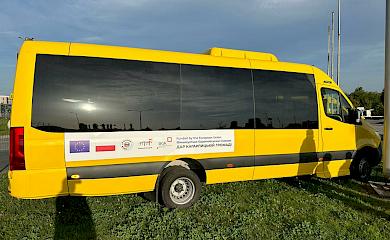Кагарлык получил школьный автобус от Польши