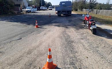 Аварія в селі Хохітва: травмований мотоцикліст