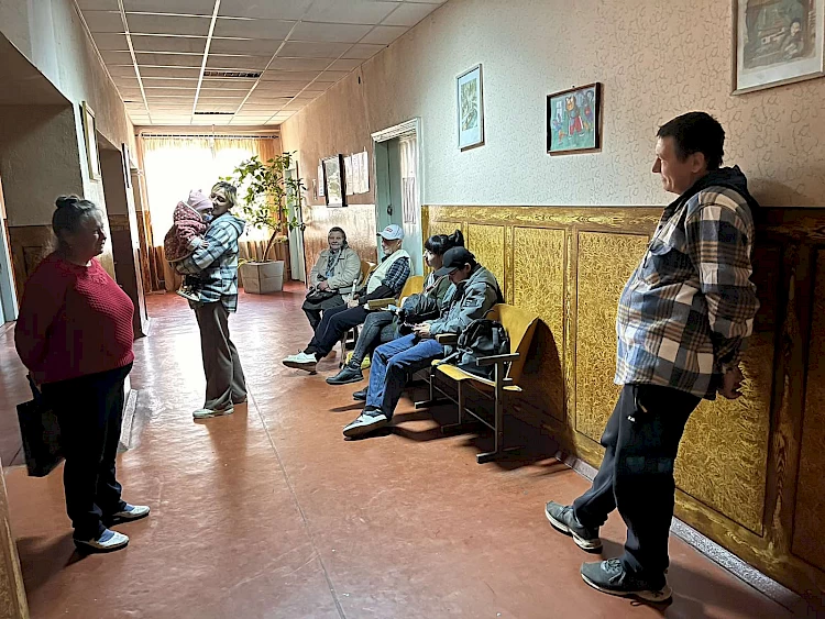 Лікарі КНП &laquo;Обухівська БЛІЛ&raquo; провели прийом пацієнтів в Германівці