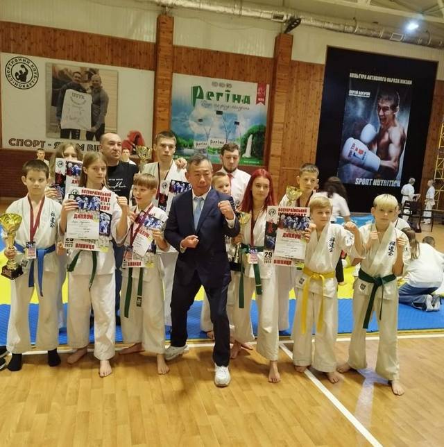 Обухівські каратисти гідно виступили перед японськими колегами