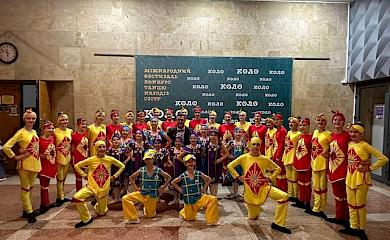 Яркое выступление обуховского "Фаворита" на фестивале в Броварах