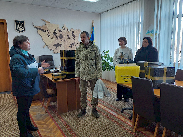 Богуславские чиновники скинулись и приобрели дрон для земляка - бойца ВСУ
