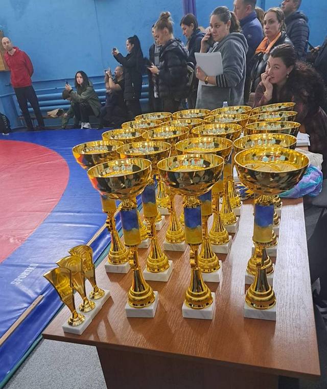 Понад 80 спортсменів взяли участь у змаганнях з вільної боротьби в Обухові