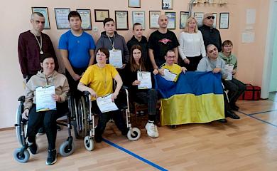 Спортсмени обухівського Інваспорту показали чудові результати на чемпіонаті з бочча в Білій Церкві
