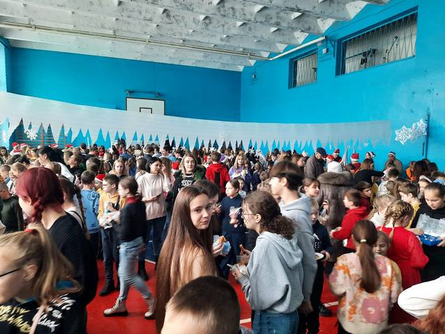 В Василькове открыли резиденцию Святого Николая и угощались вкусностями
