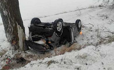 В аварии на Обуховщине пострадали двое малолетних детей