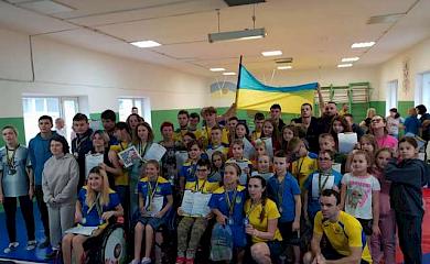 В Обухові відбулись змагання з плавання серед людей з інвалідністю