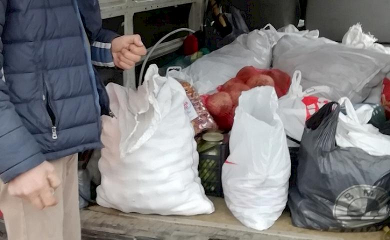 Жители Обуховской громады собрали овощи на "Борщ для ВСУ"