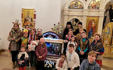Обухівські школярі підготували справжній різдвяний вертеп
