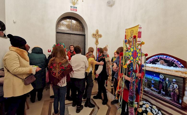 Обухівські школярі підготували справжній різдвяний вертеп