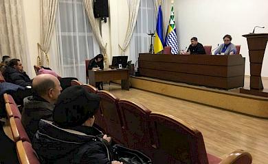 В Украинском горсовете состоялась встреча с семьями погибших героев