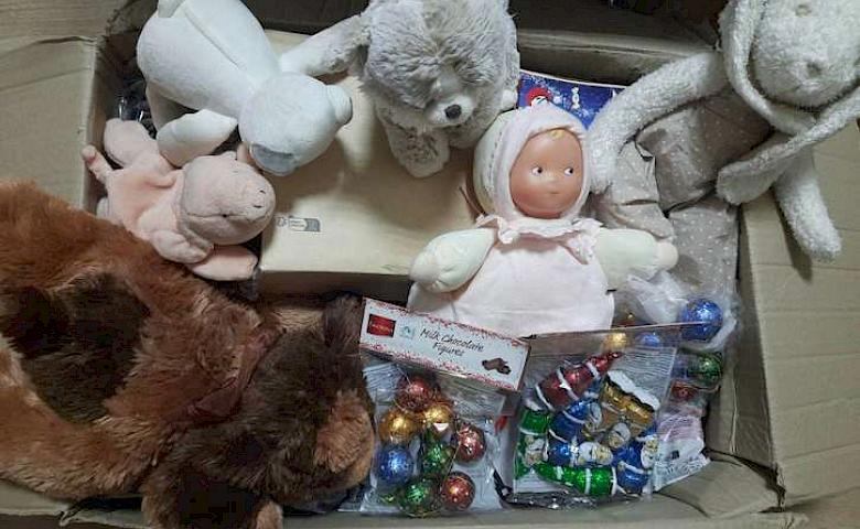Ржищевская община получила гуманитарную помощь из Франции