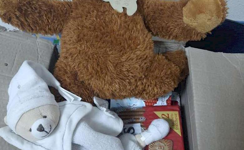 Ржищевская община получила гуманитарную помощь из Франции