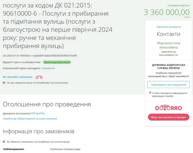 Более 3 миллионов планирует потратить Козин за уборку улиц в первом полугодии 2024 года