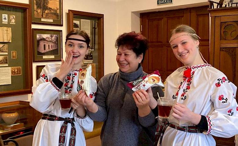 У Ржищівському музеї відбули перформанс «Коляда» і запрошують на день музейного селфі