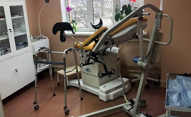 В Обуховской больнице открыли гинекологический кабинет безбарьерного доступа
